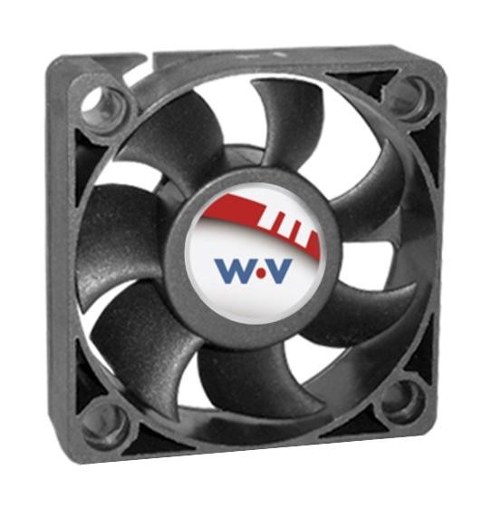 Wakefield Thermal Dc0501512U2B-2T0 Axial Fan, 50mm, 12Vdc, 17Cfm, 36Dba