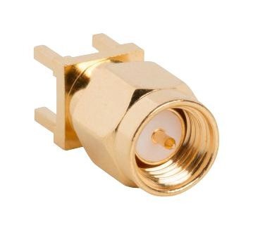 Amphenol RF 901-9895-Rfx Rf Coax Connector, Sma Plug, 50 Ohm, Pcb