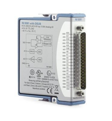 NI 782580-01 NI-9381, Multifunction I/o Module