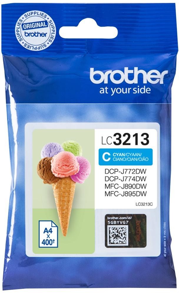 Brother Lc3213C Ink Cart, Lc3213C, Cyan, Brother