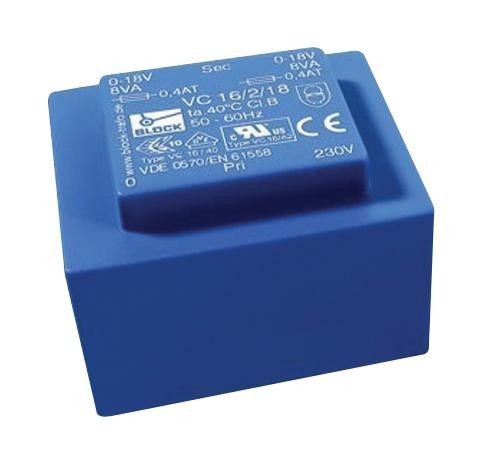 Block Vc 10/1/18 Safety Isolating Transformer, 1Ph