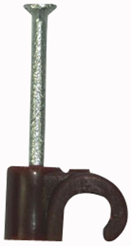 Unifix Zzv42415 Cable Clip Round Brown 3.50mm 100/box