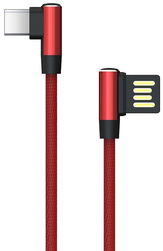 Akasa Ak-Cbub40-10Rd Reversible Usb-A - Usb-C Charge Cable