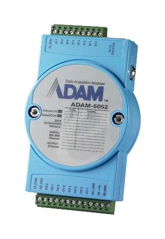 Advantech Adam-6052-D I/o Module, Digital, 8-Ch, 1A