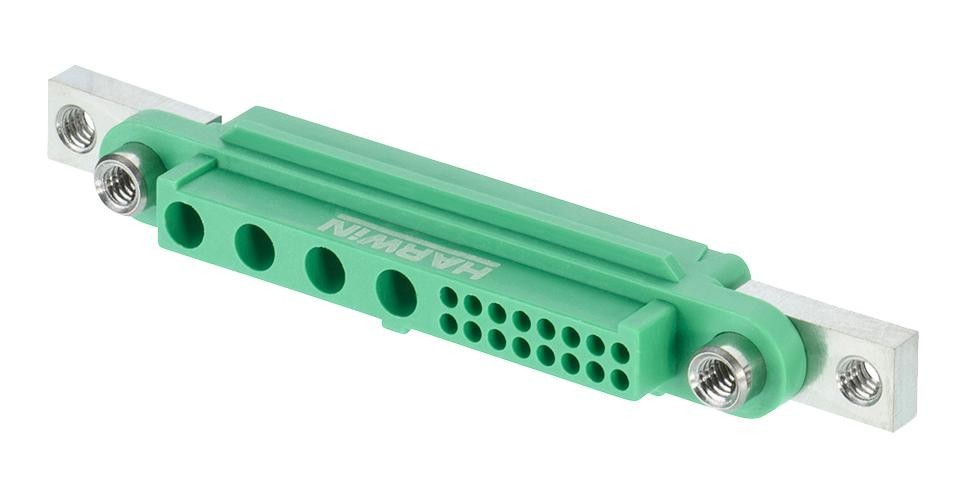 Harwin G125-22496F5-04-16-00 Connector Housing, Rcpt, 16+4Pos, 1.25mm