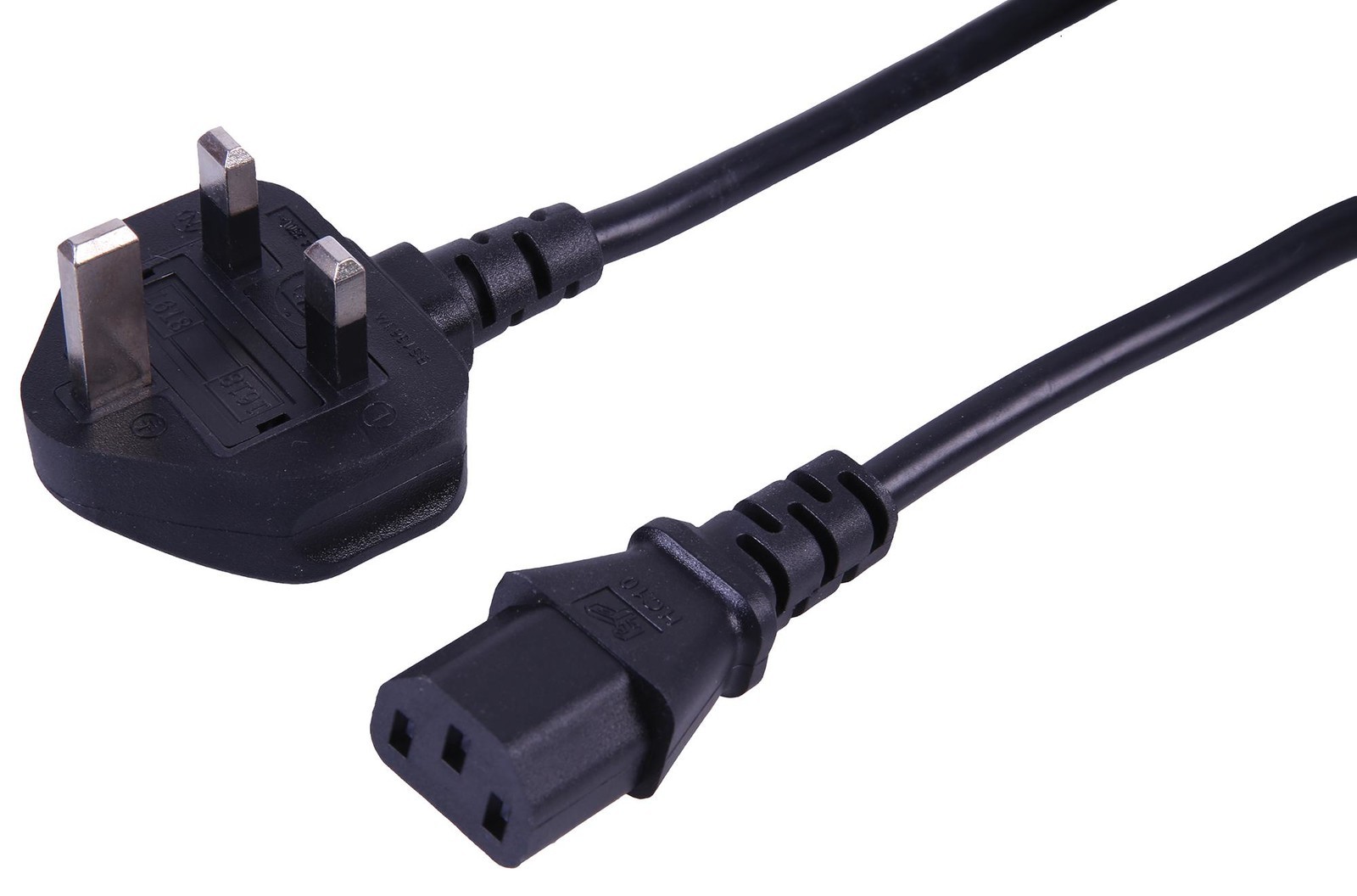 Pro Elec Pelb1202 Lead Uk Plug To Iec C13 Black 0.5M