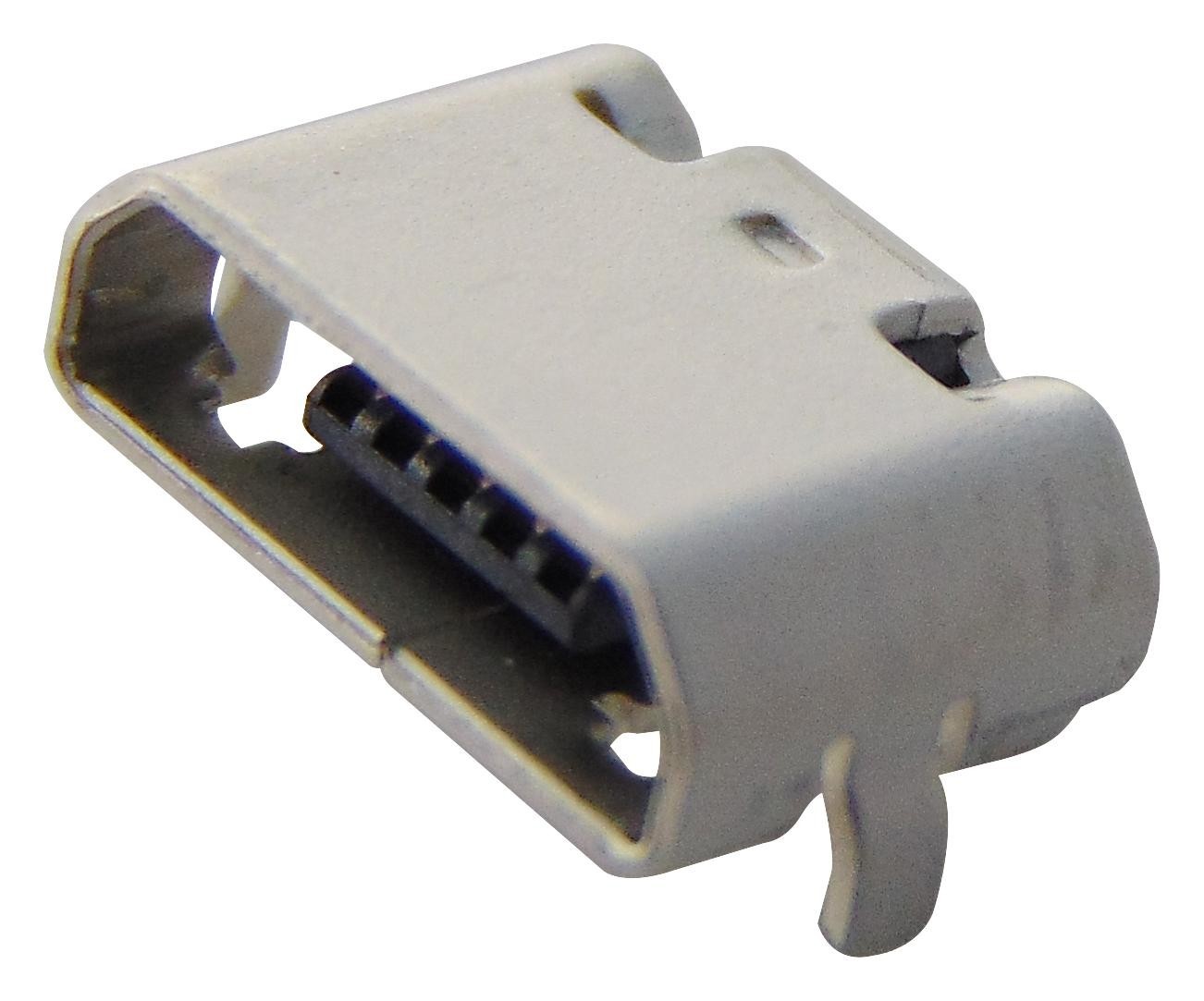 Molex/partner Stock 105164-0001 Usb Connector, 2.0 Type B, R/a Rcpt, 5Pos