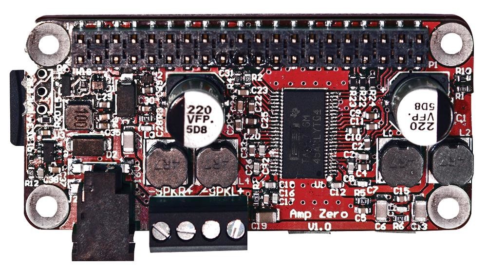 Justboom Justboom Amp Zero Audio Amp Hat For Raspberry Pi Zero