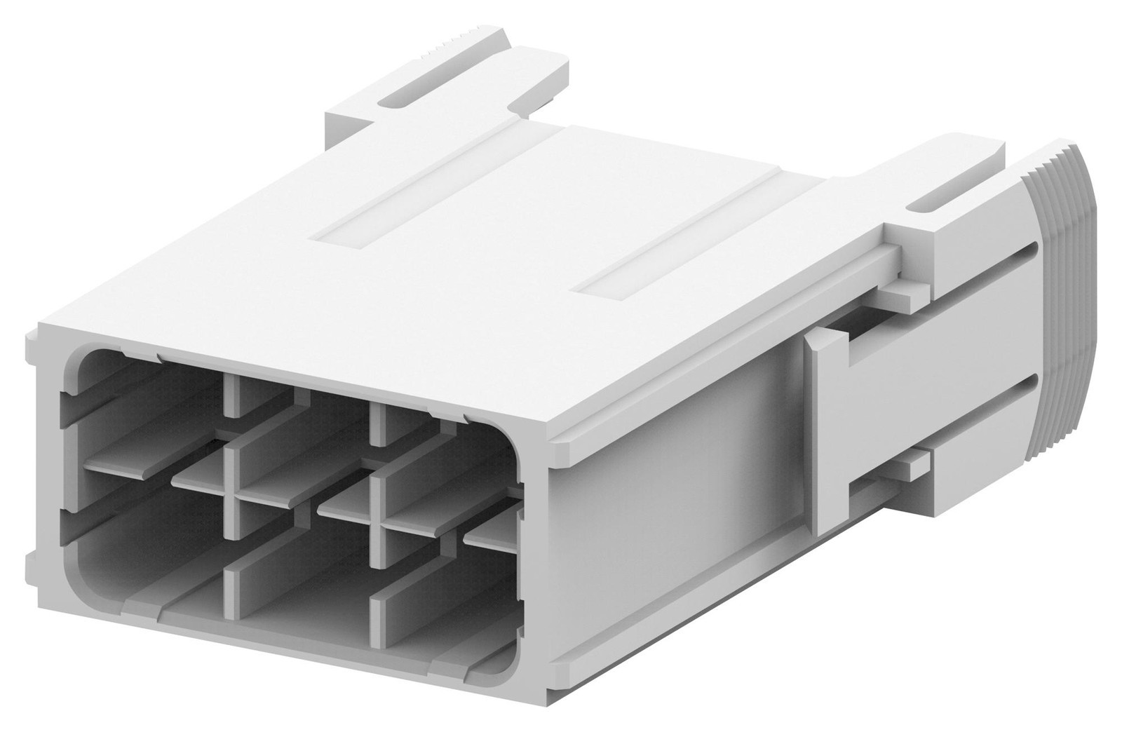 Amp Connectors / Te Connectivity 2312735-2 Heavy Duty Module, Plug, 6Pos, 16A