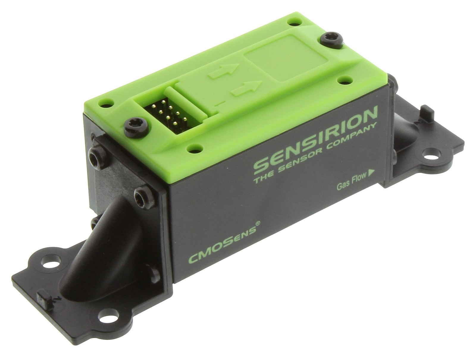 Sensirion Sfm4100-Co2 Downmount Air Flow Sensor, 20Lpm, 6Bar, 9Vdc