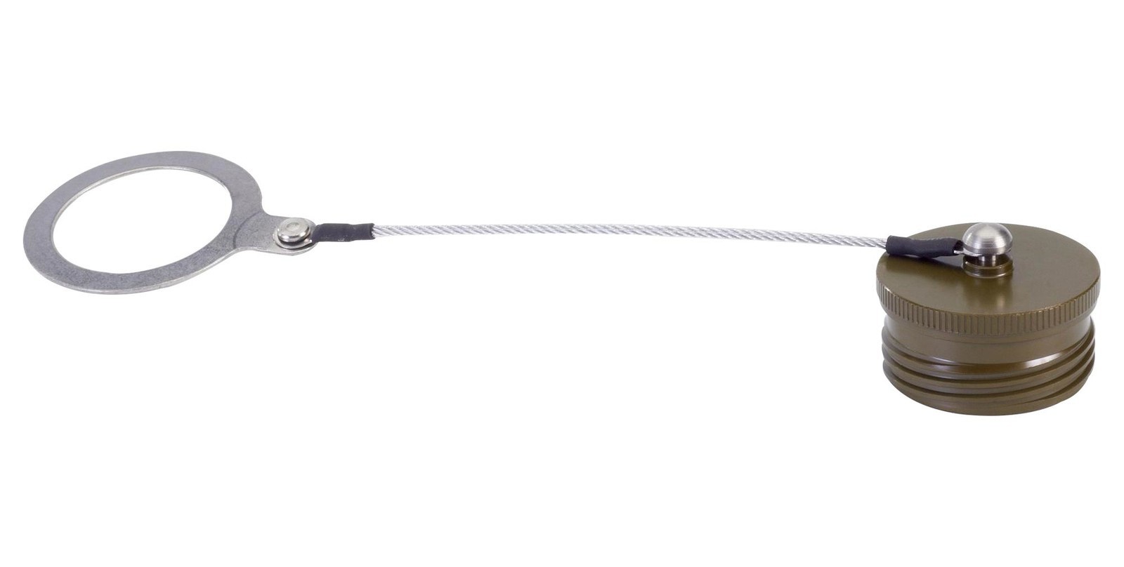 Amphenol InterConnectorect India D38999/32-F-11-N Protective Cap W/rope & Ring, Sz 11/alum