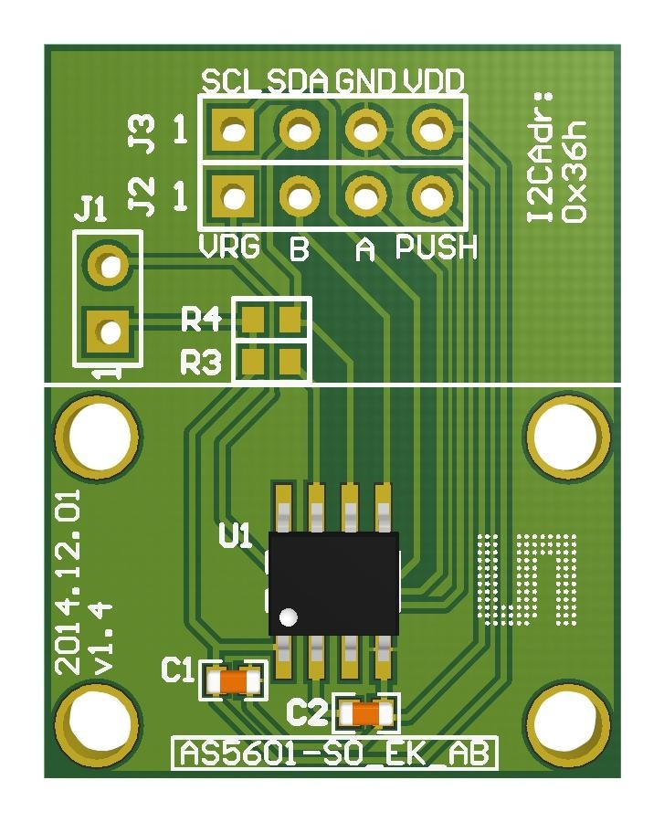 Ams Osram Group As5601-So_Ek_St Std Board Kit, Magnetic Position Sensor