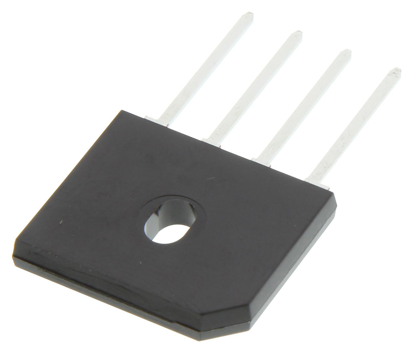 onsemi Gbu4B Bridge Rectifier, Single Phase, 4A, 100V Though Hole