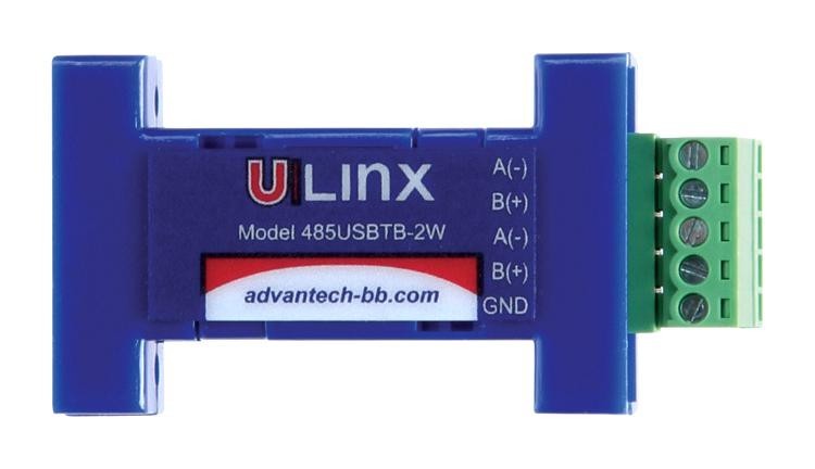 Advantech Bb-485Usbtb-2W-A. Miniature Converter, Usb To Rs-485, 5Vdc