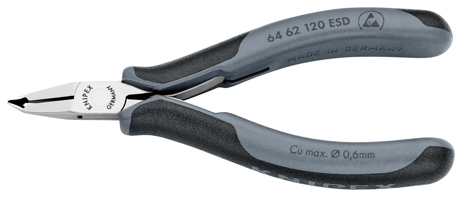 Knipex 64 62 120 Esd Oblique Cutting NIppers