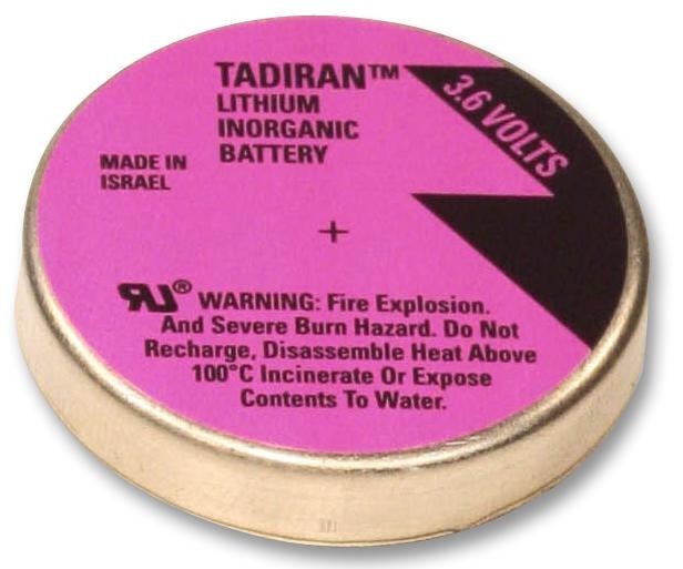 Tadiran Batteries Sl 889/p Battery, Lithium, 1/10D, 3.6V