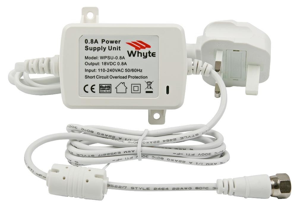 Whyte 10016 Wpsu-0.8A Irs Power Supply Unit 18V 0.8A