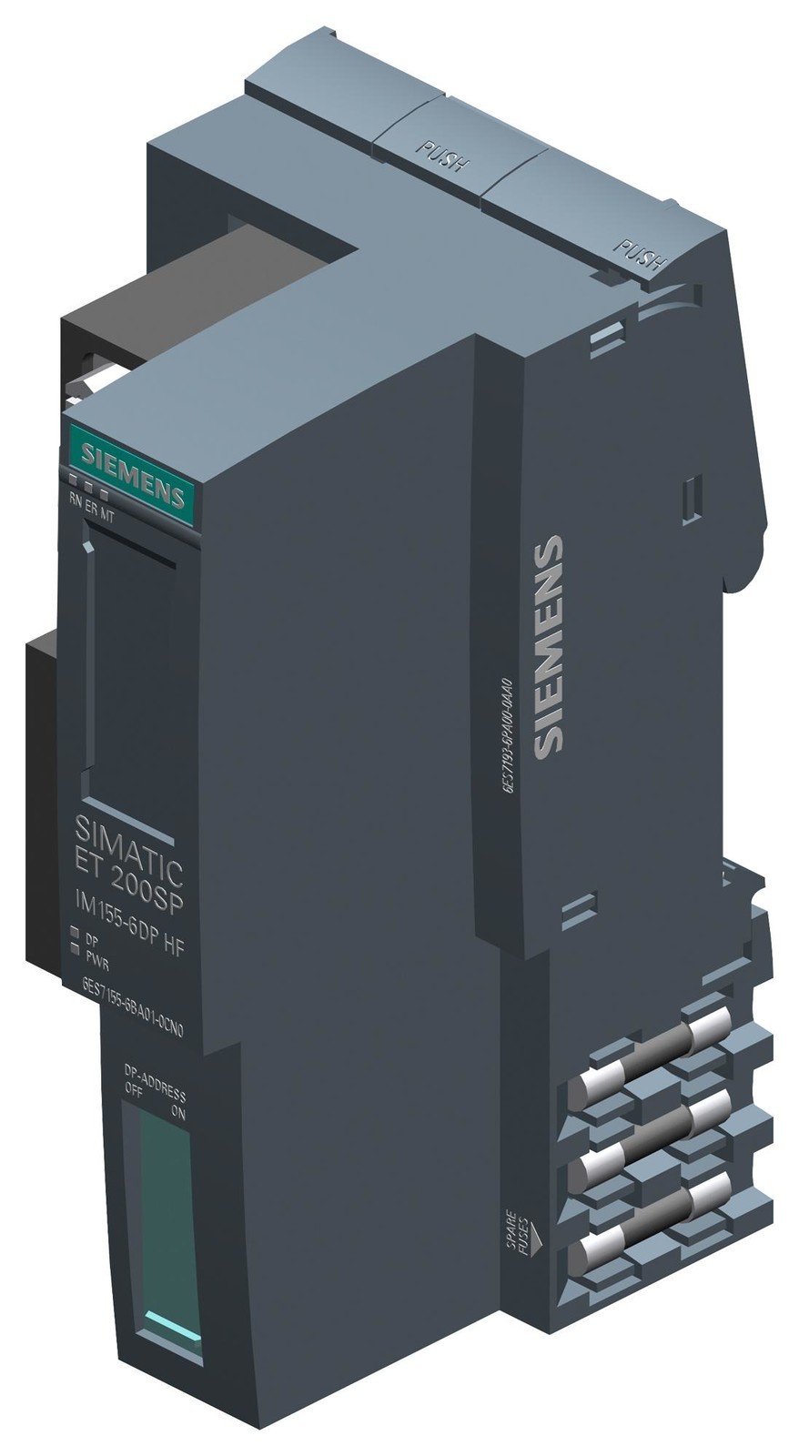 Siemens 6Es7155-6Ba01-0Cn0. Interface Module, Profinet Bundle, 32I/o