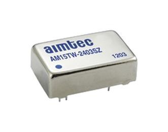Aimtec Am15Tw-4815Sz Dc-Dc Converter, 15V, 1A