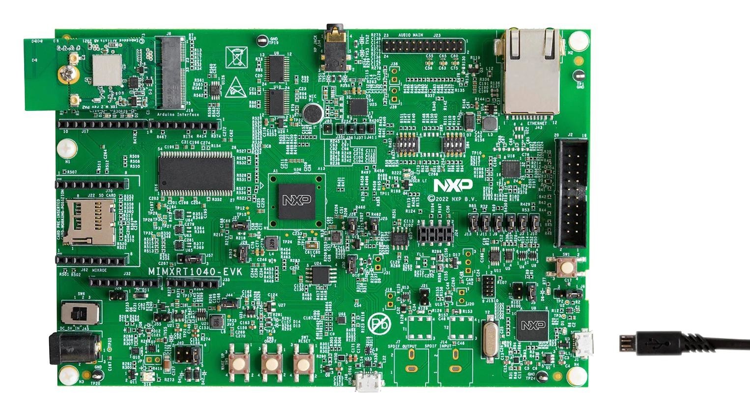 NXP Semiconductors Semiconductors Mimxrt1040-Evk Evaluation Kit, ARM Cortex-M7