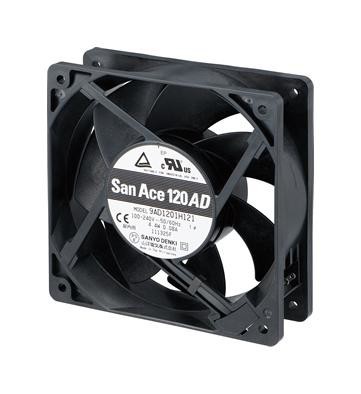 Sanyo Denki 9Ad1601P5H003 Ac Fan, 160mm, 4150Rpm, 240V/0.46A