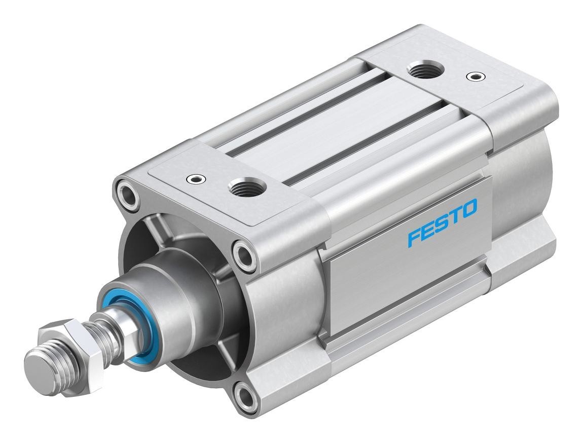 Festo Dsbc-80-60-D3-Ppva-N3 Cylinder, Dbl Acting, 80mm, 12Bar, 60mm