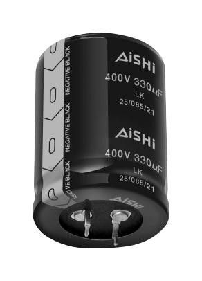 Aishi Elk1Vm103P40Kt Capacitor, 10000Uf, 35V, Alu Elec, Snap-In