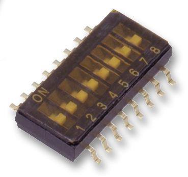 Omron A6H-6102 Switch, Dip, 1/2 Pitch, Smd, 6 Way