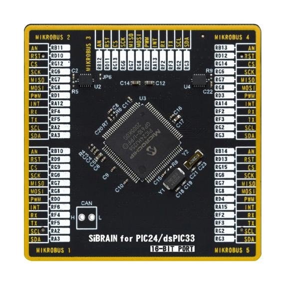 MikroElektronika Mikroe-4691 Add-On Board, Pic24 Microcontroller