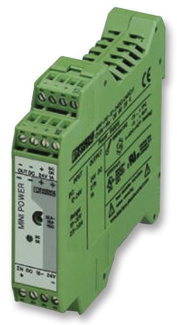 Phoenix Contact Mini-Ps-12-24Dc/24Dc/1 Power Supply, 1A, 24V, Din Rail