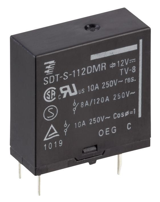 Oeg / Te Connectivity 1461102-5 Relay, Spst-No, 250Vac, 30Vdc, 10A