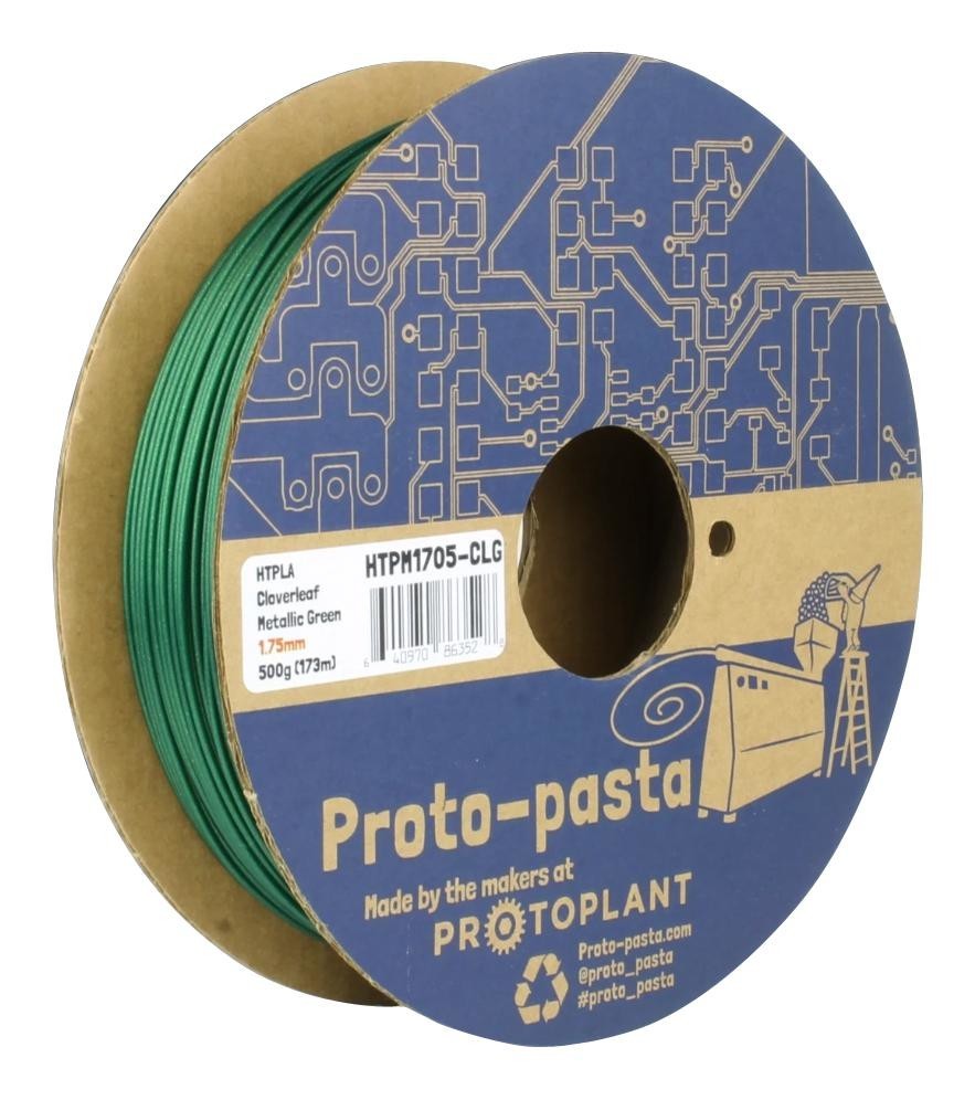 Protopasta Htpm2805-Clg 3D Filament, 2.85mm, Htpla, Green, 500G