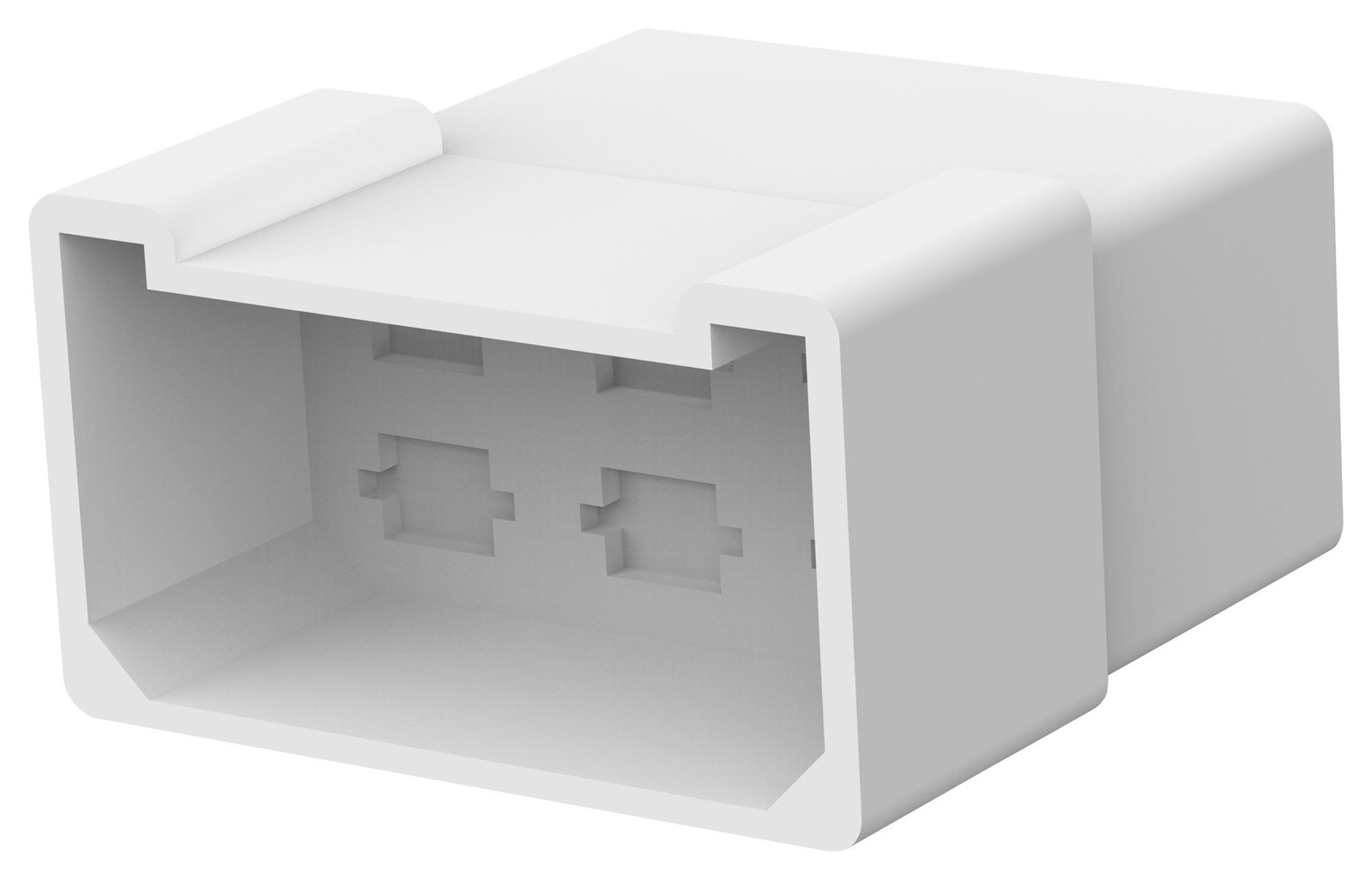 Amp Connectors / Te Connectivity 171433-1 Terminal Housing, Tab, 6Pos