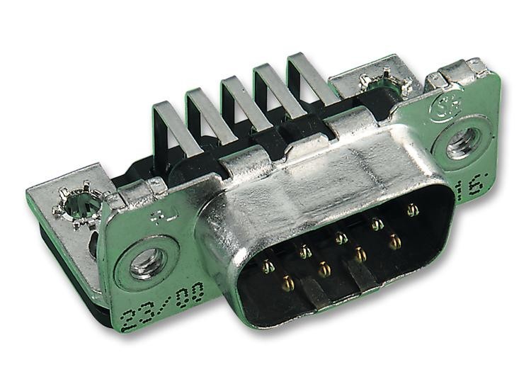 Amp Connectors / Te Connectivity 1-338168-2 Plug, D, 40-40Unc, 9Way