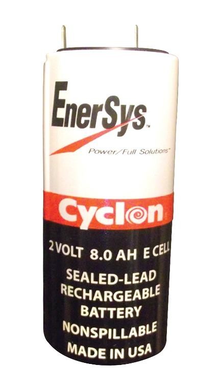 EnerSys 0850-0004 Battery,e,lead Acid,8Ah,2V