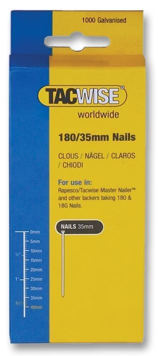 Tacwise Plc 0364 Nails, 180/35mm (Pk1,000)