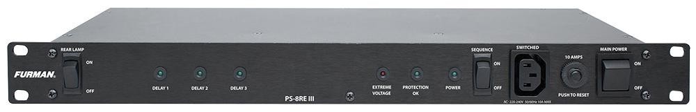Furman Ps-8Re Iii Power Conditioner And Sequencer