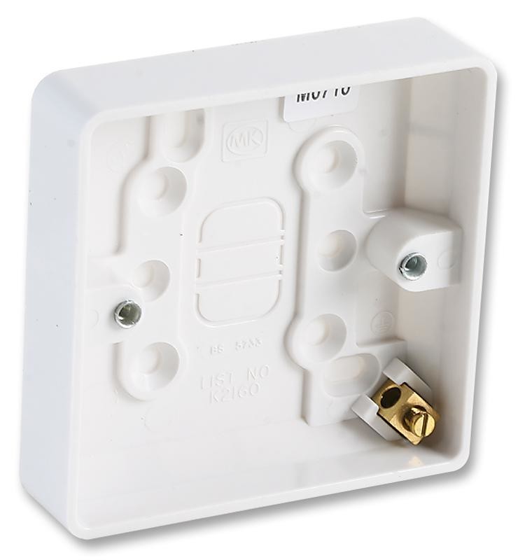 Honeywell K2160Whi 1 Gang Surface Box - 16mm