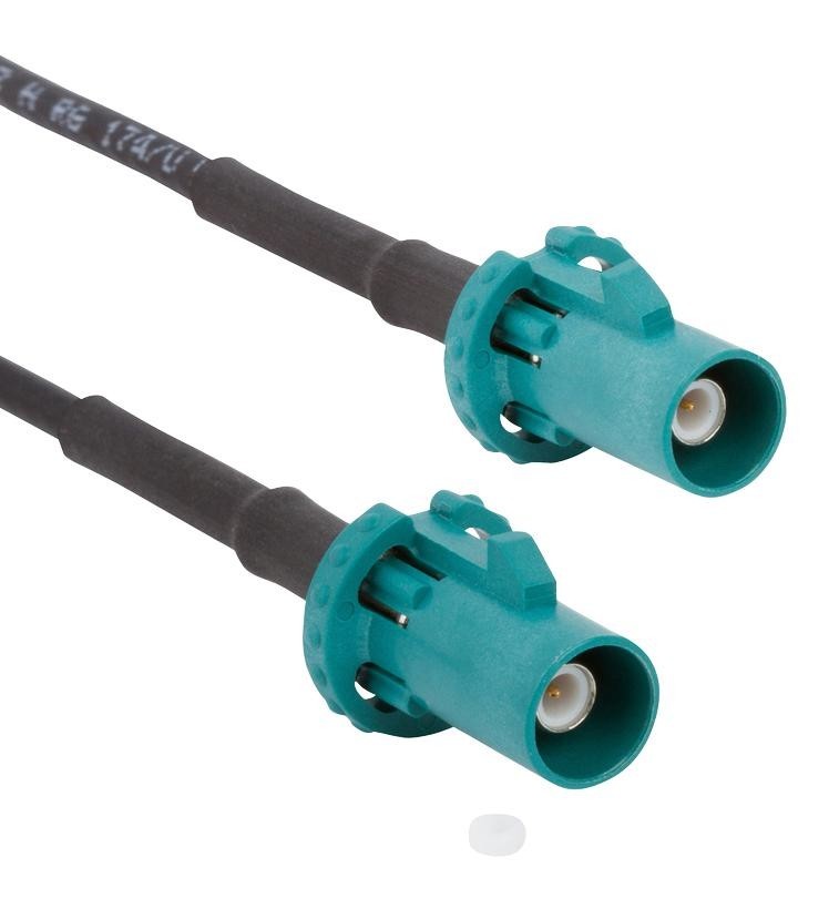 Amphenol RF 095Fpzfpzsh-024 Rf Coax Cable, Fakra Plug-Plug, 24