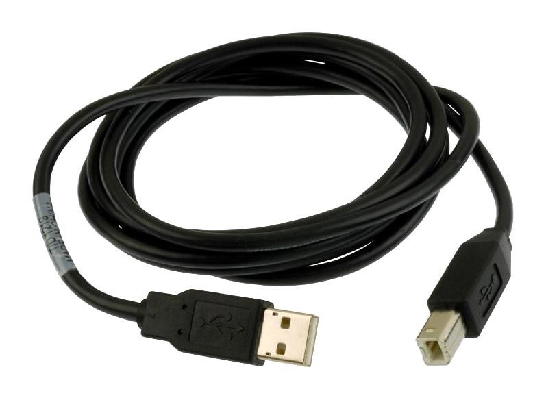 Amp Connectors / Te Connectivity 1487586-3 Usb Cable, 2.0 A Plug-B Plug, 6.3