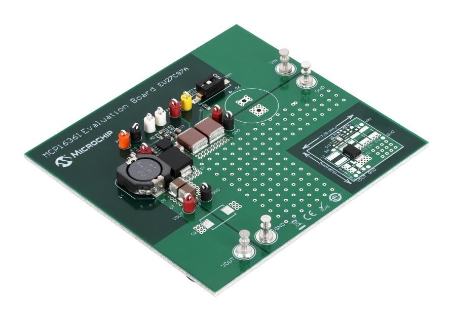 Microchip Technology Technology Ev27C97A Evaluation Board, Buck Converter