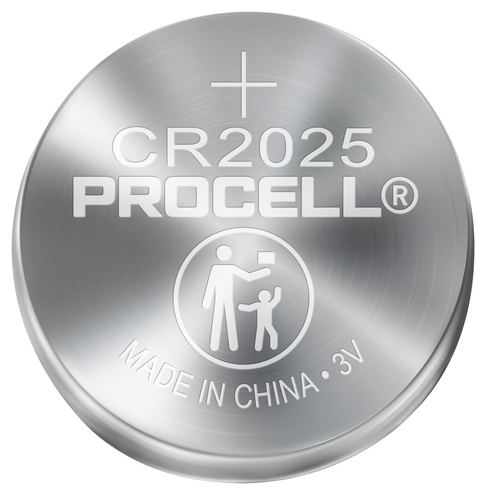 Procell Pc2025 Battery, Cr2025, 3V, 185Mah