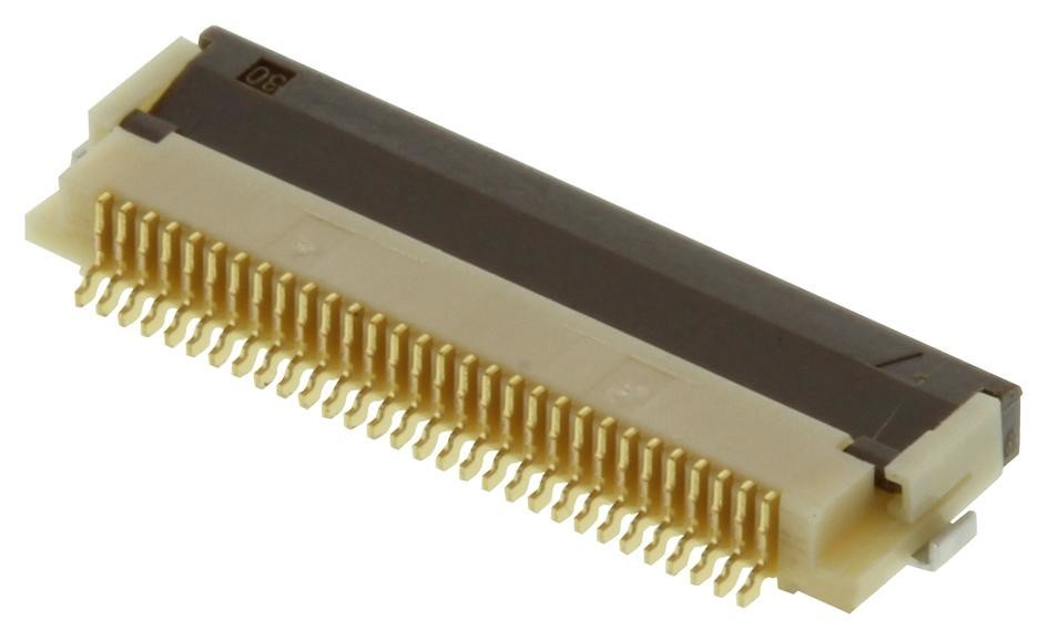 Hirose Fh67-40S-0.5Sv Connector, Ffc/fpc, Rcpt, 40Pos, 1Row