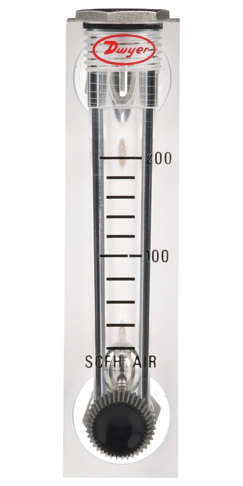 Dwyer Vfa-9-Bv Air Flowmeter, 6.9Bar, 200Scfh, 1/8