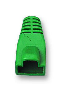 MH Connectors Rj45Srb-Green Boot, Rj45, Green, Pk8