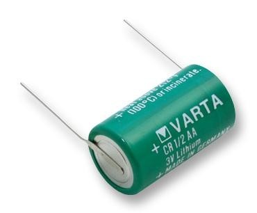 Varta 6127601381 Battery, Lithium, Cr1/2Aa, 950Mah, 3V