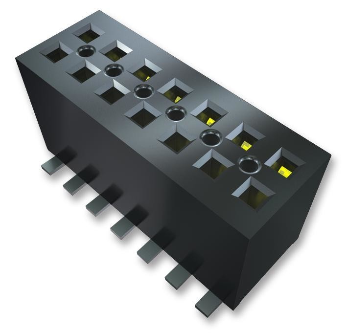 Samtec Fle-109-01-G-Dv-Tr Socket, 1.27mm, Smt, 18Way