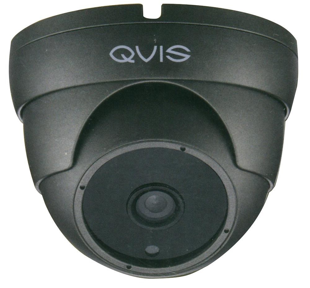 Qvis Q4K-Tur-Fg36 4K/8Mp Dome Cam, 4In1 Fixed, Gry