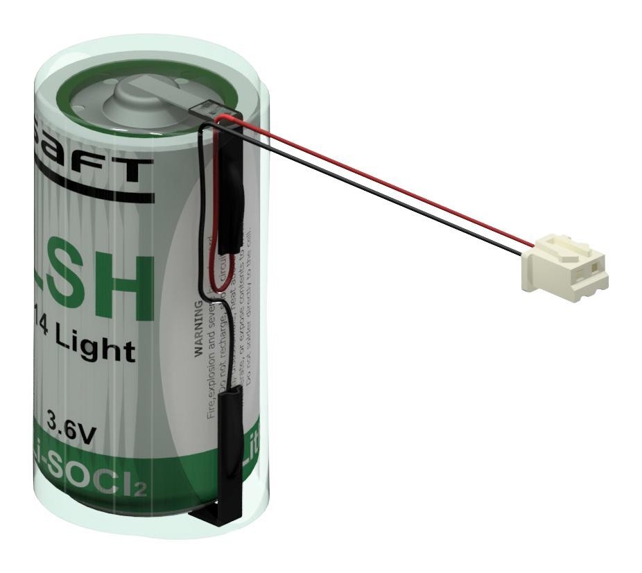 Saft Lsh14Light Flc Battery, C, 3.6V, 3.6Ah