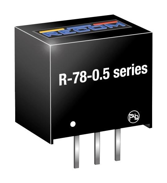 RECOM Power R-785.0-0.5 Dc-Dc Converter, 5V, 0.5A